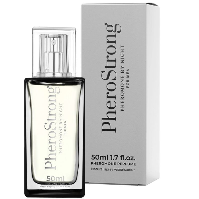 PHEROSTRONG - PERFUME DE FEROMÔNIOS  NOITE PARA HOMEM 50 ML - D-240021 - Dona Pimenta