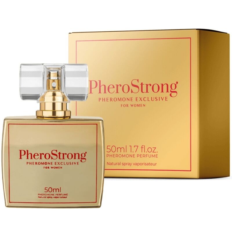 PHEROSTRONG - PERFUME DE FEROMÔNIOS EXCLUSIVO PARA MULHERES 50 ML - D-240023 - Dona Pimenta