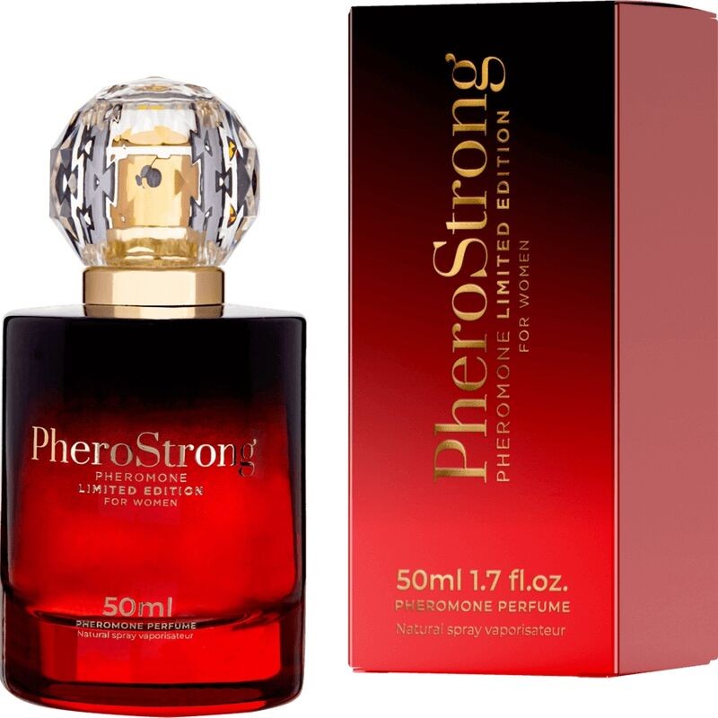 PHEROSTRONG - PEREFUME DE FEROMONAS EDIO LIMITADA PARA MULHERES 50 ML - D-240025 - Dona Pimenta