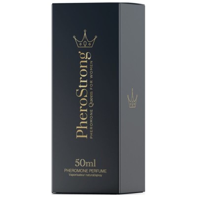 PHEROSTRONG - PERFUME DE FEROMONAS QUEEN PARA MULHER 50 ML - D-240028 - Dona Pimenta