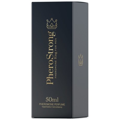 PHEROSTRONG - PERFUME DE FEROMONAS KING PARA HOMEM 50 ML - D-240029 - Dona Pimenta