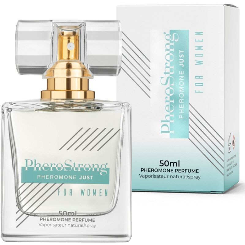 PHEROSTRONG - PERFUME DE FEROMÔNIOS SÓ PARA MULHER 50 ML - D-240032 - Dona Pimenta