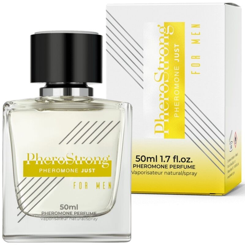 PHEROSTRONG - PERFUME DE FEROMÔNIOS SÓ PARA HOMENS 50 ML - D-240033 - Dona Pimenta