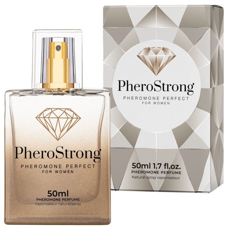 PHEROSTRONG - PERFUME DE FEROMÔNIOS PERFEITO PARA MULHERES 50 ML - D-240036 - Dona Pimenta