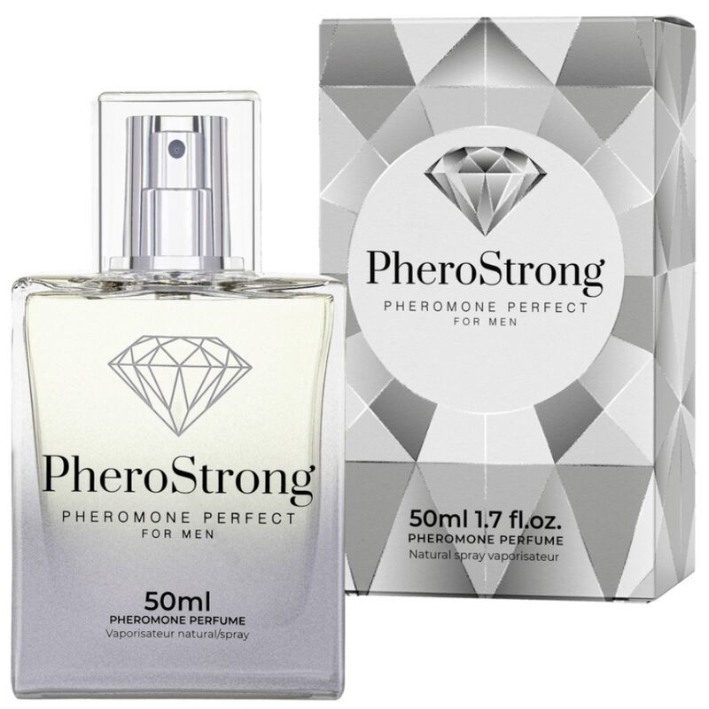 PHEROSTRONG - PERFUME DE FEROMÔNIOS PERFEITO PARA HOMENS 50 ML - D-240037 - Dona Pimenta