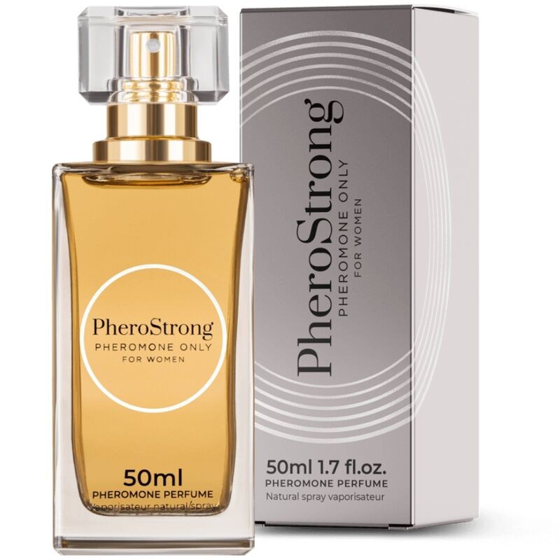 PHEROSTRONG - PERFUME DE FEROMÔNIOS SÓ PARA MULHER 50 ML - D-240038 - Dona Pimenta