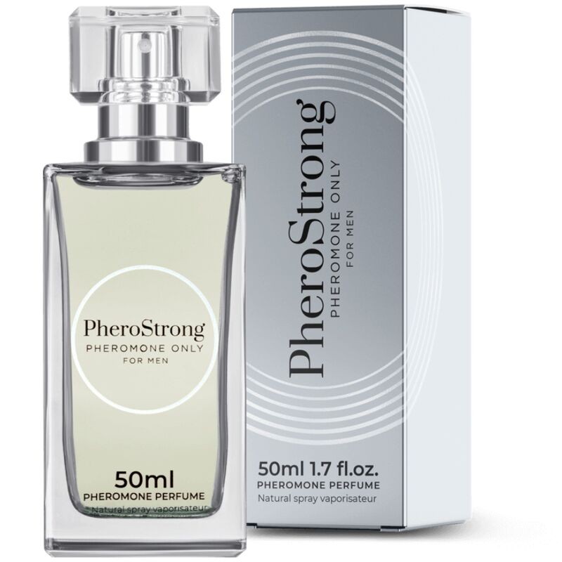 PHEROSTRONG - PERFUME DE FEROMÔNIOS SÓ PARA HOMENS 50 ML - D-240039 - Dona Pimenta