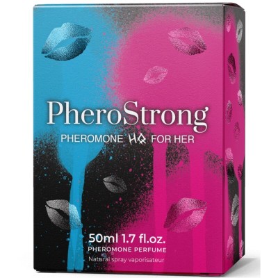 PHEROSTRONG - PERFUME DE FEROMÔNIOS HQ PARA ELA 50 ML - D-240040 - Dona Pimenta