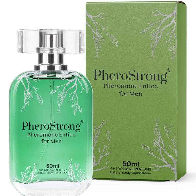 PHEROSTRONG - PERFUME DE FEROMÔNIOS SENTICE PARA HOMENS 50 ML - D-240042 - Dona Pimenta