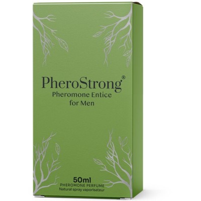 PHEROSTRONG - PERFUME DE FEROMÔNIOS SENTICE PARA HOMENS 50 ML - D-240042 - Dona Pimenta