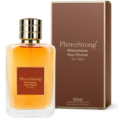 PHEROSTRONG - PERFUME DE FEROMONAS SUA ESCOLHA PARA HOMEM 50 ML - D-240044 - Dona Pimenta