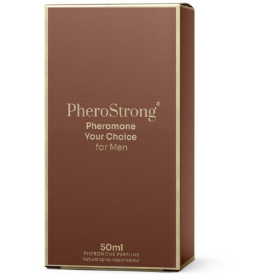 PHEROSTRONG - PERFUME DE FEROMONAS SUA ESCOLHA PARA HOMEM 50 ML - D-240044 - Dona Pimenta