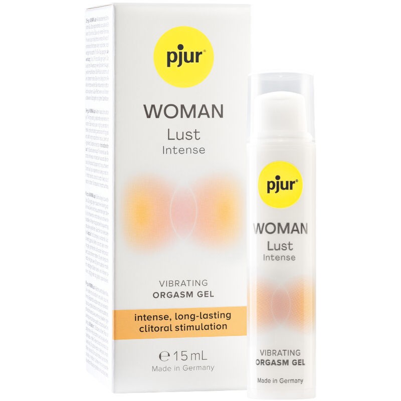 PJUR - GEL VIBRANTE INTENSO PARA ORGASMO WOMAN LUST 15 ML - D-237701 - Dona Pimenta