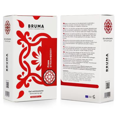 BRUMA - BÁLSAMO INTENSIFICADOR SABOR MORANGO 15 ML - D-239850 - Dona Pimenta