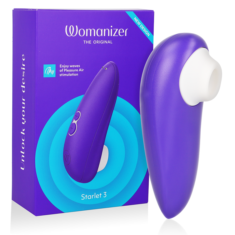 WOMANIZER - STARLET 3 ESTIMULADOR CLITORIAL INDIGO - D-235668 - Dona Pimenta