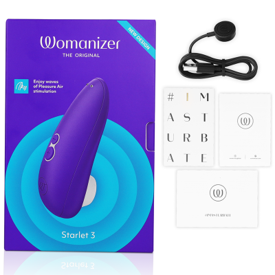 WOMANIZER - STARLET 3 ESTIMULADOR CLITORIAL INDIGO - D-235668 - Dona Pimenta