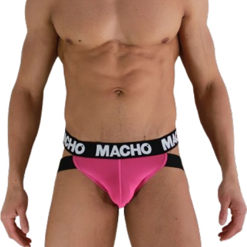 MACHO - MX28FA JOCK VERDE FLUOR S - D-239956 - Dona Pimenta