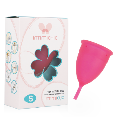 INTIMICHIC - COPO MENSTRUAL GRAU MÉDICO SILICONE - TAMANHO S - D-213038 - Dona Pimenta