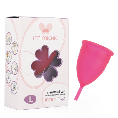 INTIMICHIC - COPO MENSTRUAL GRAU MÉDICO SILICONE - TAMANHO L - D-213068 - Dona Pimenta