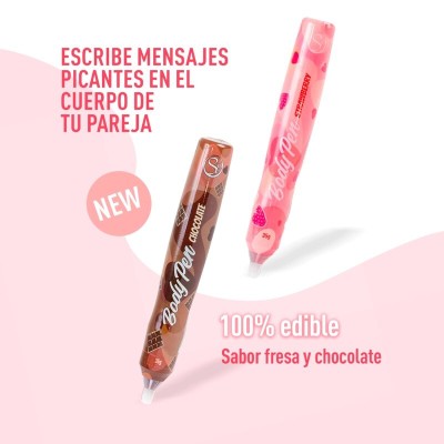 SECRET PLAY - BODY PEN MORANGO - D-240139 - Dona Pimenta