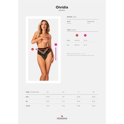 OBSESSIVE - OLVIDIA PANTIES XS/S - D-233136 - Dona Pimenta