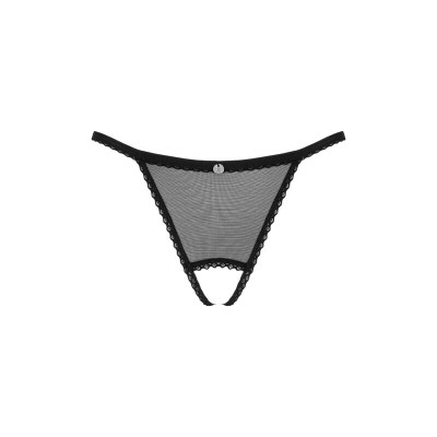 OBSESSIVE - CELIA NOIR tanga sem gancho XS/S - D-234699 - Dona Pimenta