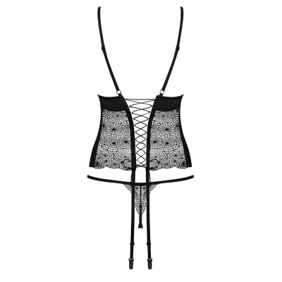 OBSESSIVO - SHARLOTTE CORSET S / M - D-228527 - Dona Pimenta