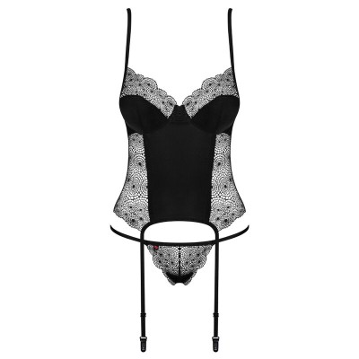 OBSESSIVO - SHARLOTTE CORSET S / M - D-228527 - Dona Pimenta