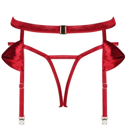 OBSESSIVO - RUBINESA GARTER BELT S / M - D-230510 - Dona Pimenta