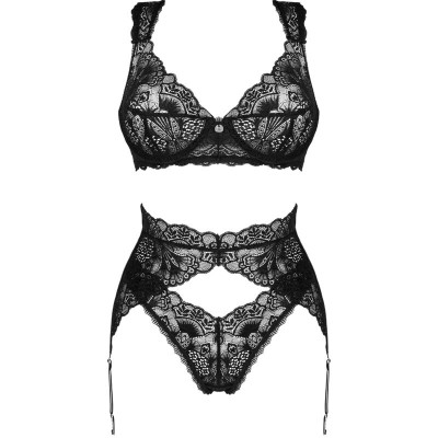 OBSESSIVE - CONJUNTO DE 3 PÇS DONNA DREAM XS/S - D-235781 - Dona Pimenta