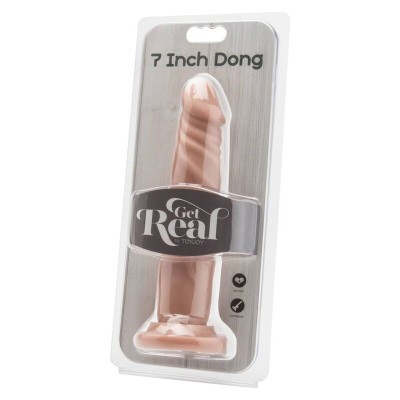 GET REAL - PELE DONG 18 CM - D-234560 - Dona Pimenta