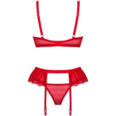 OBSESSIVE - CONJUNTO DE TRÊS PEÇAS CHILISA XS/S - D-237184 - Dona Pimenta