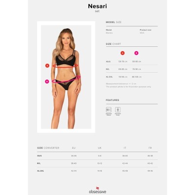 OBSESSIVE - CONJUNTO NESARI DUAS PEÇAS XS/S - D-237627 - Dona Pimenta