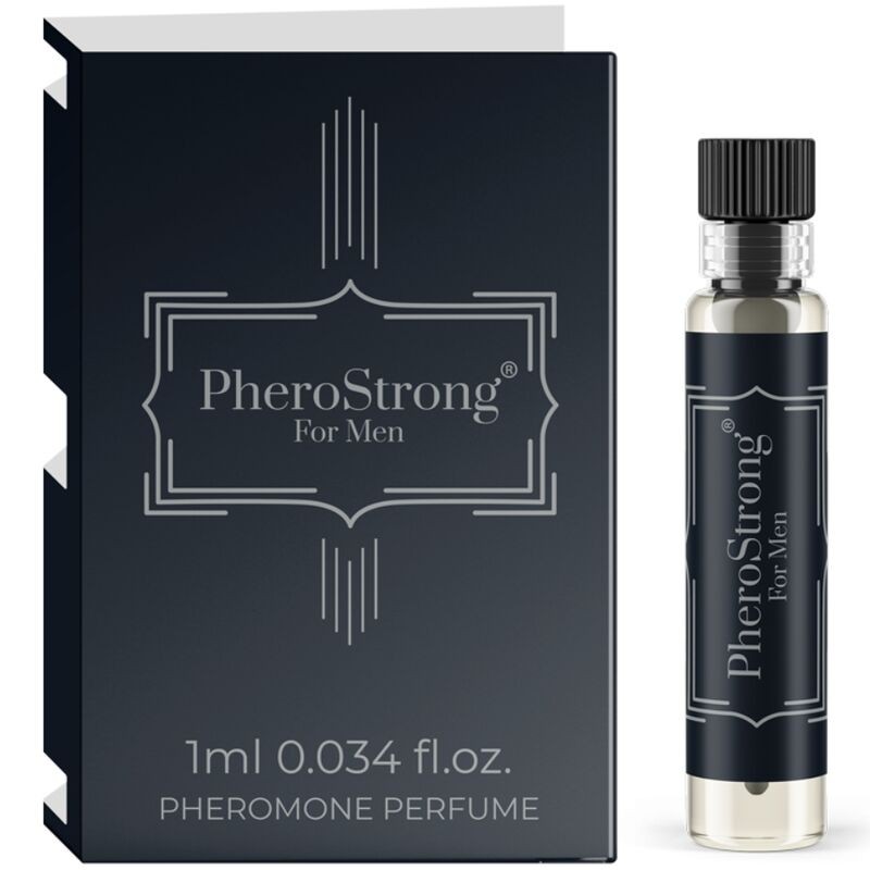 PHEROSTRONG - PERFUME DE FEROMÔNIOS PARA HOMEM 1 ML - D-240046 - Dona Pimenta