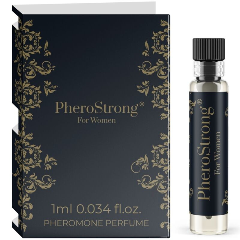 PHEROSTRONG - PERFUME DE FEROMÔNIOS PARA MULHERES 1 ML - D-240047 - Dona Pimenta