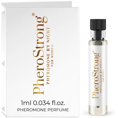 PHEROSTRONG - PERFUME DE FEROMÔNIOS DE NOITE PARA MULHERES 1 ML - D-240048 - Dona Pimenta