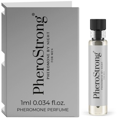 PHEROSTRONG - PERFUME DE FEROMÔNIOS  NOITE PARA HOMEM 1 ML - D-240049 - Dona Pimenta