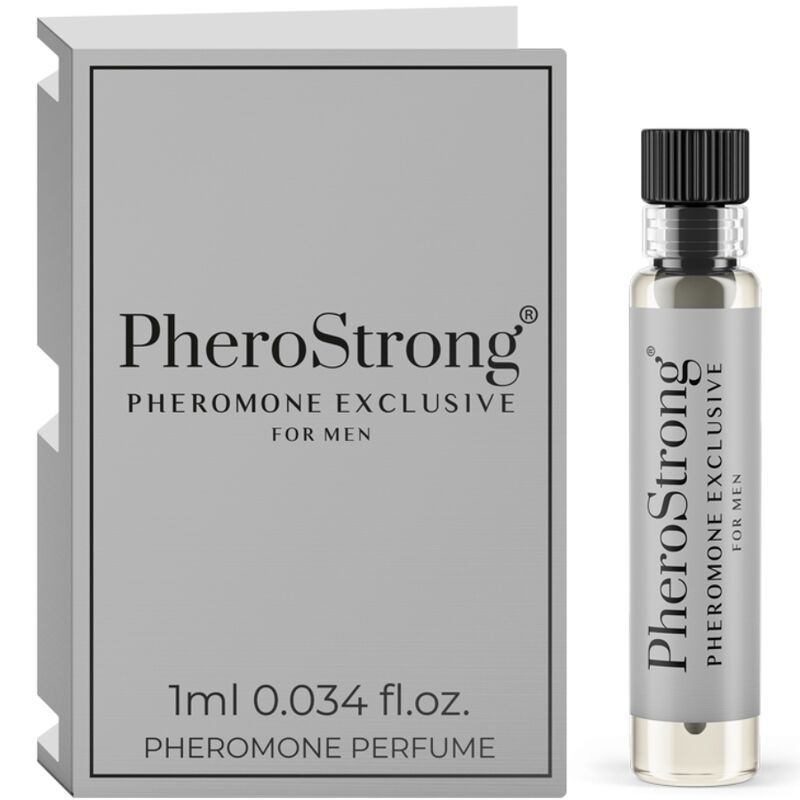 PHEROSTRONG - PERFUME DE FEROMÔNIOS EXCLUSIVO PARA HOMENS 1 ML - D-240050 - Dona Pimenta