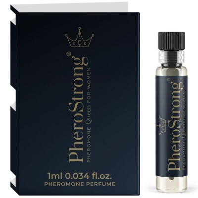 PHEROSTRONG - PERFUME DE FEROMONAS QUEEN PARA MULHERES 1 ML - D-240056 - Dona Pimenta