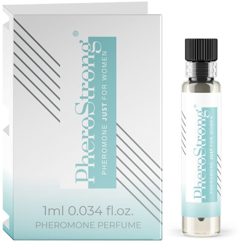 PHEROSTRONG - PERFUME DE FEROMÔNIOS SÓ PARA MULHERES 1 ML - D-240060 - Dona Pimenta