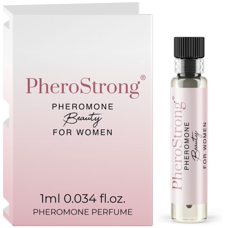 PHEROSTRONG - PERFUME DE BELEZA DE FEROMÔNIOS PARA MULHER 1 ML - D-240062 - Dona Pimenta