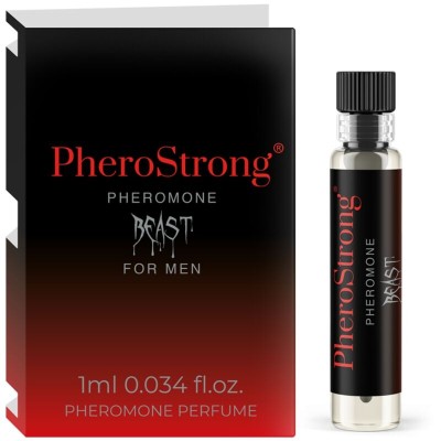 PHEROSTRONG - FEROMONE PERFUME BEAST PARA HOMEM 1 ML - D-240063 - Dona Pimenta