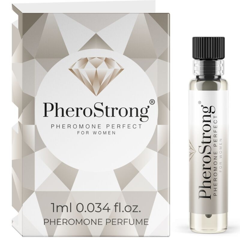 PHEROSTRONG - PERFUME DE FEROMÔNIOS PERFEITO PARA MULHERES 1 ML - D-240064 - Dona Pimenta