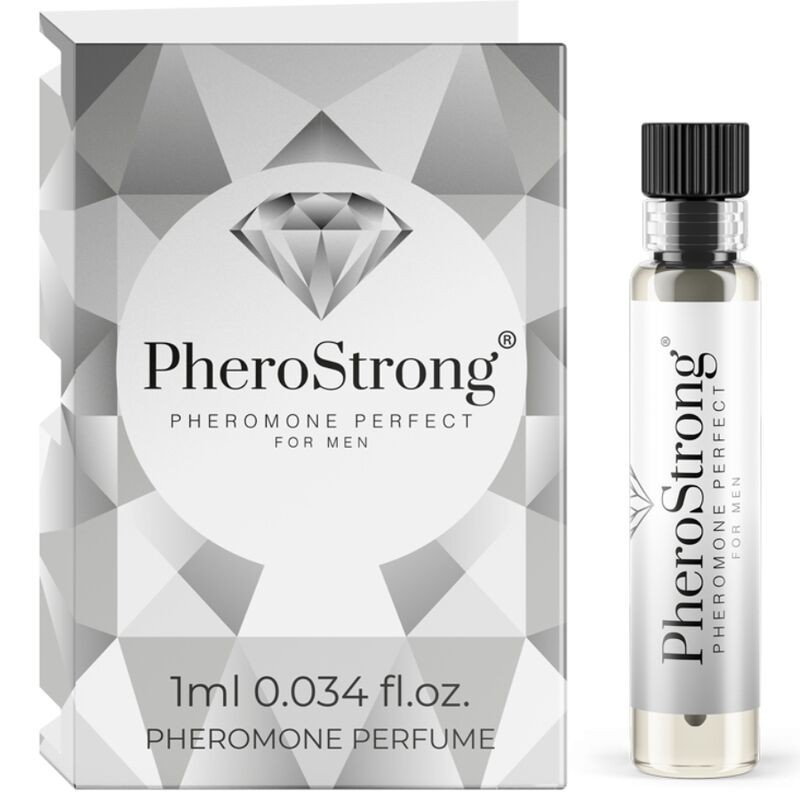 PHEROSTRONG - PERFUME DE FEROMÔNIOS PERFEITO PARA HOMENS 1 ML - D-240065 - Dona Pimenta