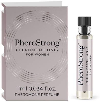 PHEROSTRONG - PERFUME DE FEROMÔNIOS SÓ PARA MULHER 1 ML - D-240066 - Dona Pimenta