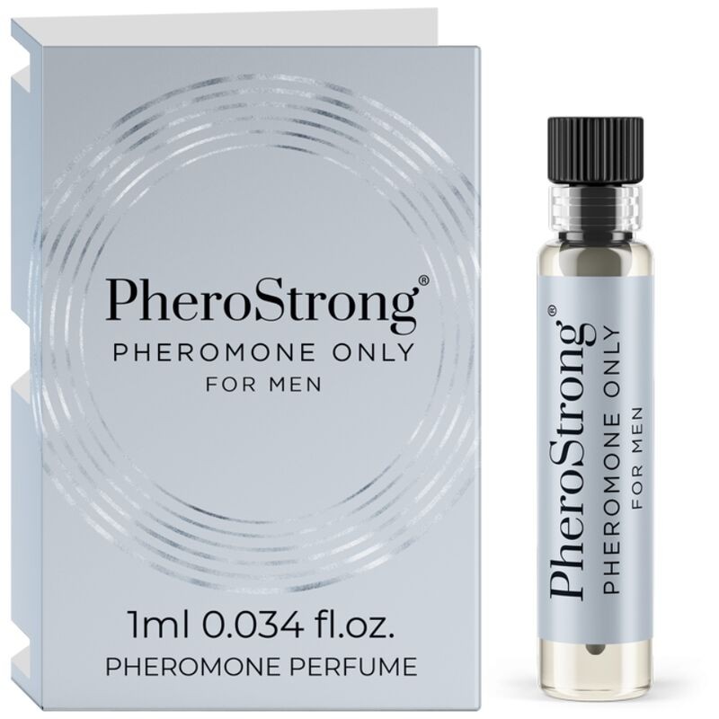 PHEROSTRONG - PERFUME DE FEROMÔNIOS SÓ PARA HOMENS 1 ML - D-240067 - Dona Pimenta