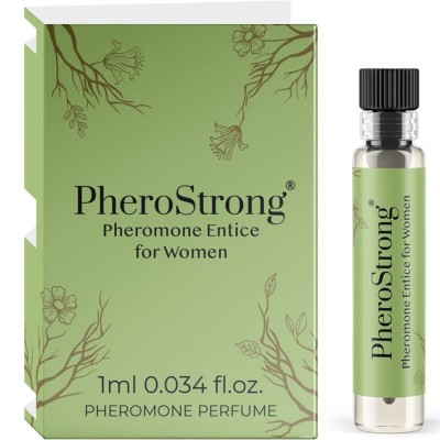 PHEROSTRONG - PERFUME DE FEROMÔNIOS SENTICE PARA MULHER 1 ML - D-240071 - Dona Pimenta