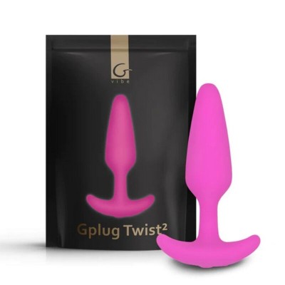 G-VIBE - GPLUG PLUG ANAL VIBRADOR XS FÚCSIA - D-240131 - Dona Pimenta