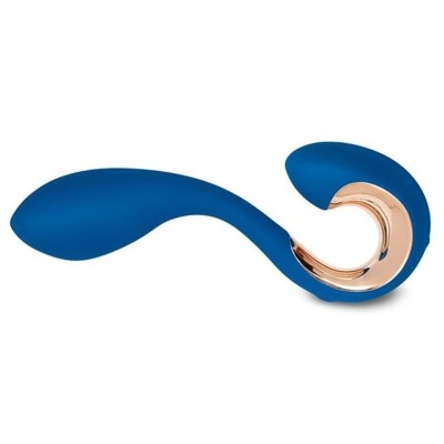 G-VIBE - VIBRADOR GPOP 2 G E P PONTO AZUL ÍNDIGO - D-240135 - Dona Pimenta