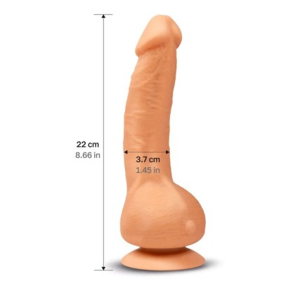 G-VIBE - VIBRADOR REALÍSTICO GREAL 2 NATURAL - D-240134 - Dona Pimenta